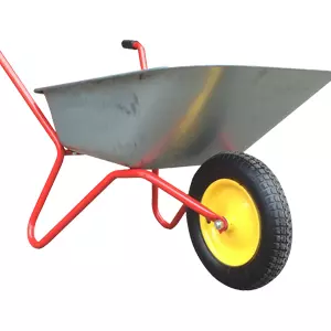 Тачка садовая с 1 колесом 65 л/80 кг (кузов - 0,6 мм)